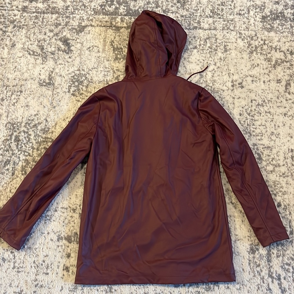 Maroon Rain Jacket - image 6